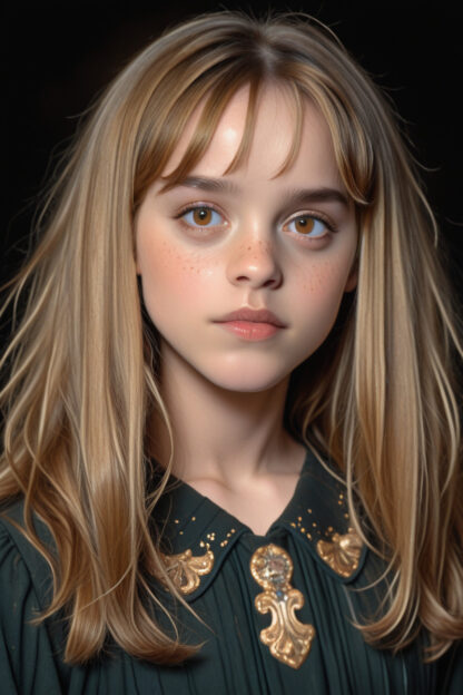 LoRA of Emma Watson (12yo) (For Illustrious) - Image 2